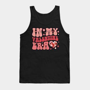 In My Valentine Era Cute Valentine_s Day Girls Kids Retro Tank Top